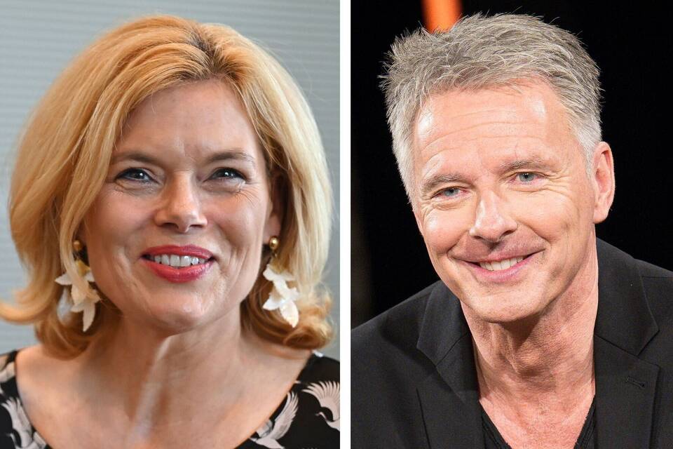 Julia Klöckner und Jörg Pilawa