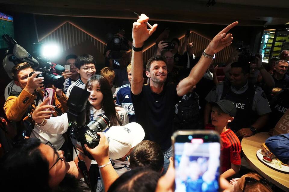 Thomas Müller in Vancouver