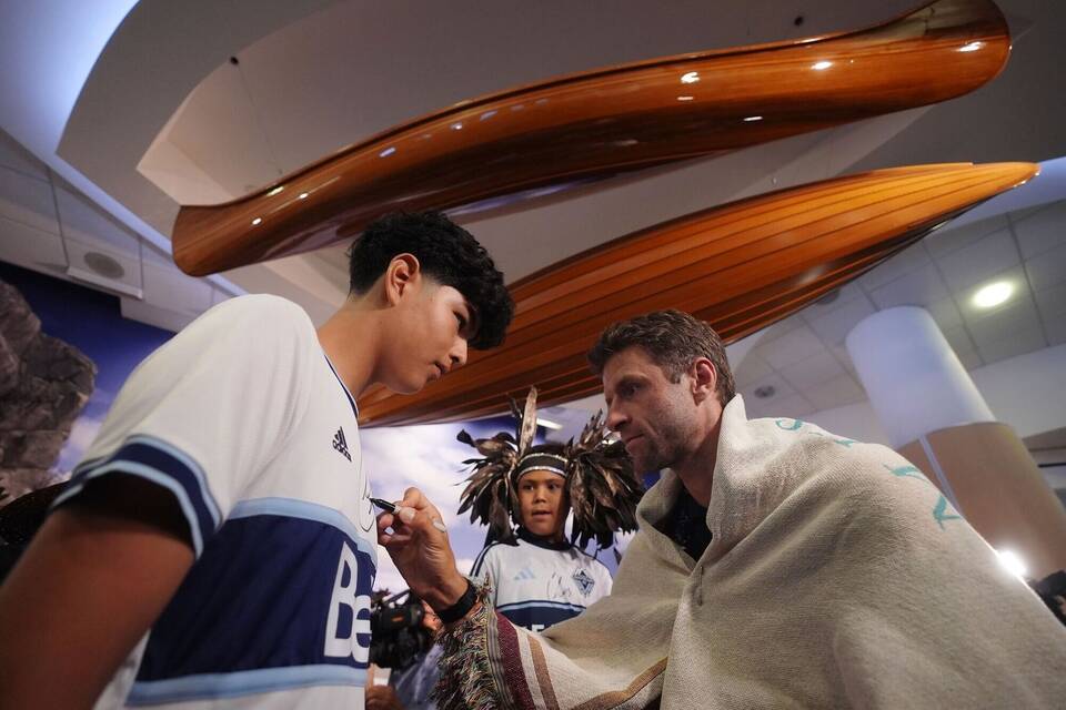 Müller in Vancouver