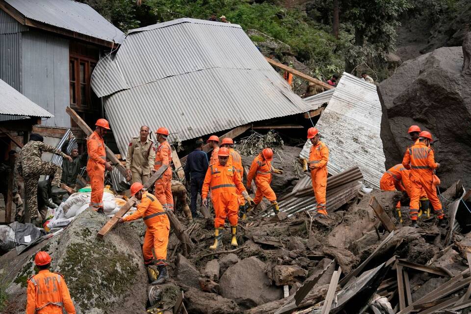Nach der Sturzflut in Kaschmir