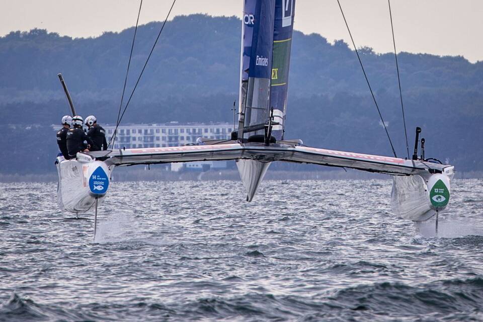 Vorbereitung für SailGP Vorbereitung für SailGP