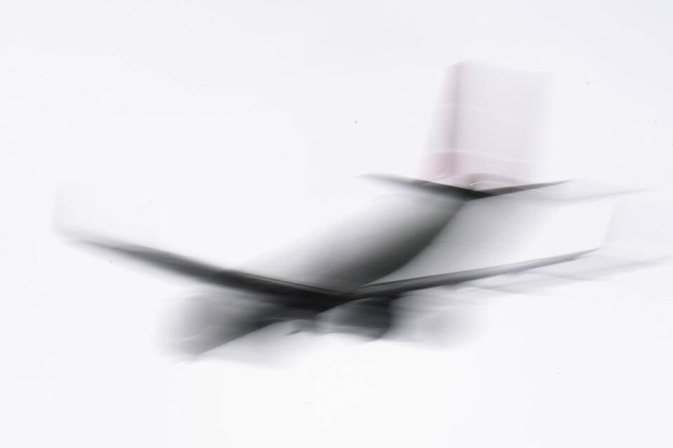 Flugzeug in der Luft