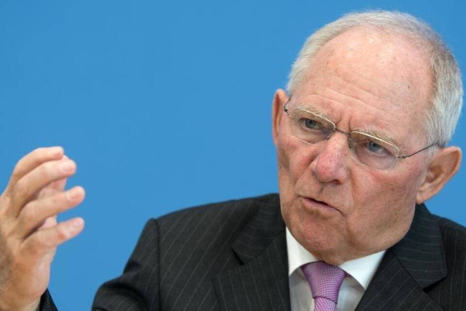 Finanzminister Schäuble