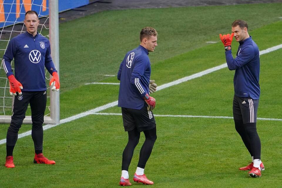 Abschlusstraining Nationalmannschaft