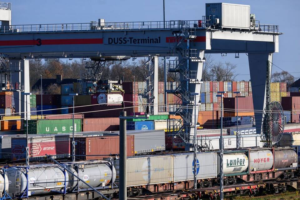 Güterverkehr - Containerterminal Leipzig