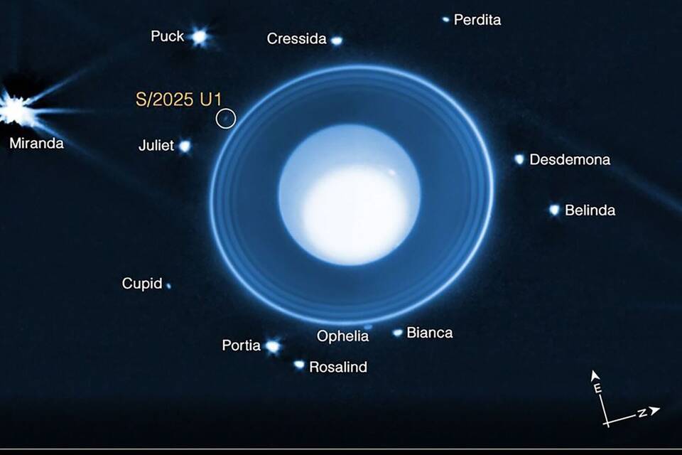 Neuer Uranus-Mond Neuer Uranus-Mond