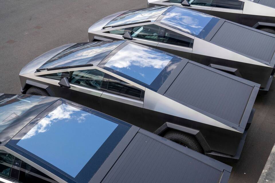 "Cybertrucks" von Tesla "Cybertrucks" von Tesla