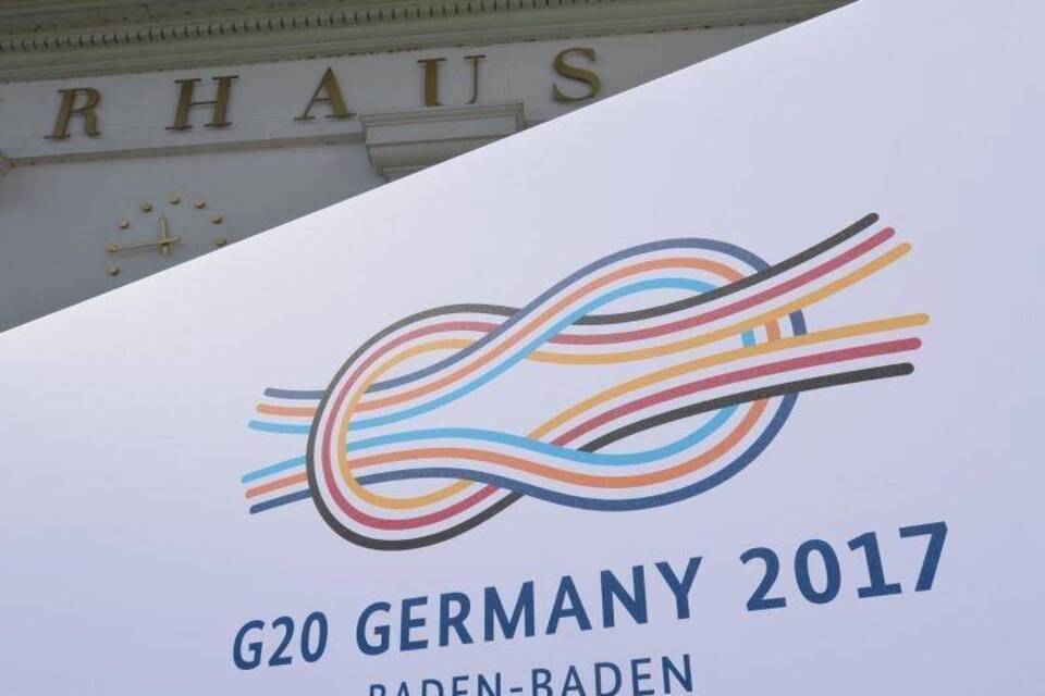 G20-Treffen in Baden-Baden