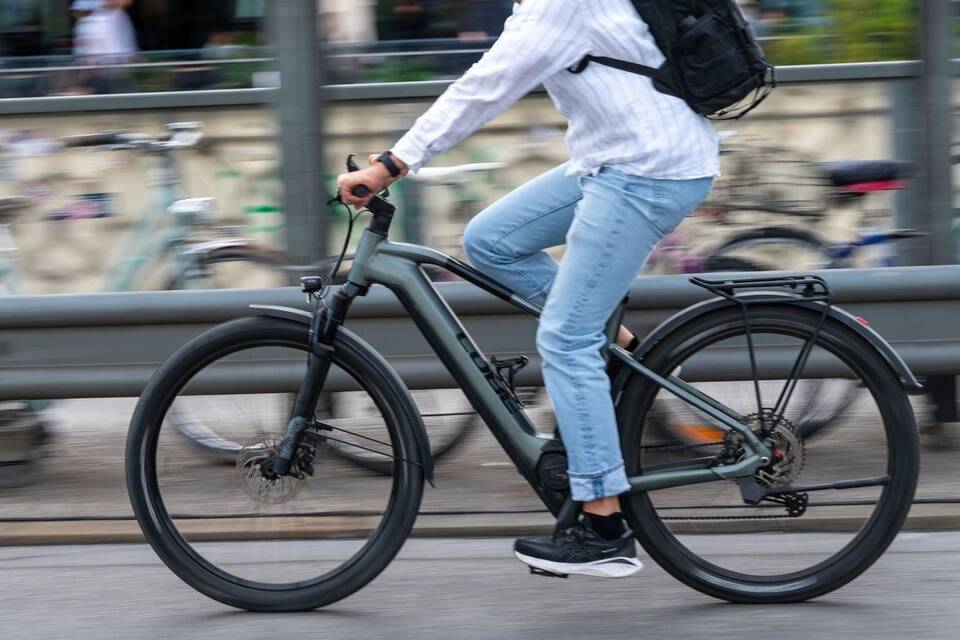 Mit dem Fahrrad zur Arbeit Mit dem Fahrrad zur Arbeit