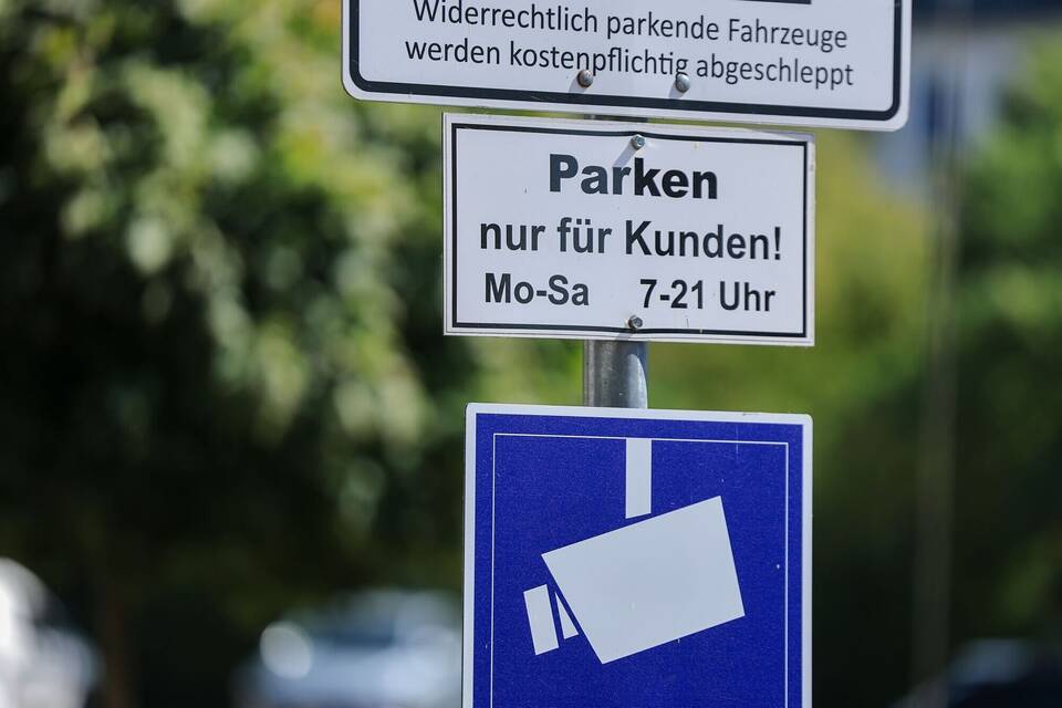 Parken mit Kennzeichenerkennung