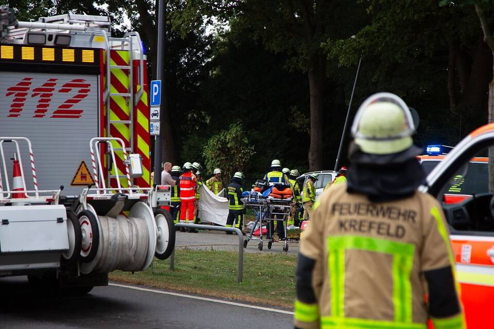 Tödlicher Unfall in Krefeld Tödlicher Unfall in Krefeld