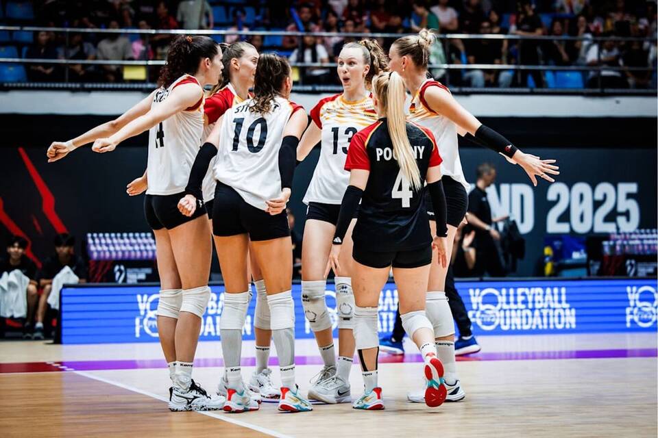 Volleyball WM Frauen in Thailand - Deutschland - Kenia Volleyball WM Frauen in Thailand - Deutschland - Kenia