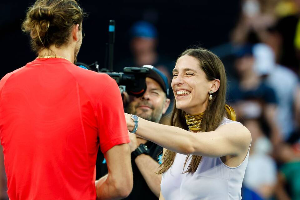 Alexander Zverev und Andrea Petkovic Alexander Zverev und Andrea Petkovic