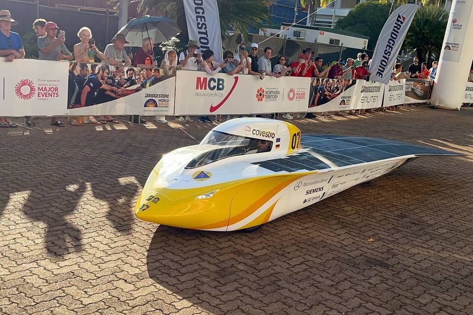 World Solar Challenge in Australien World Solar Challenge in Australien