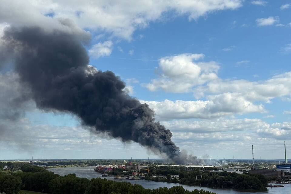 Großbrand in Hamburg Großbrand in Hamburg