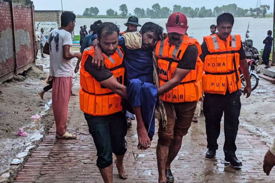 Überschwemmungen in Pakistan