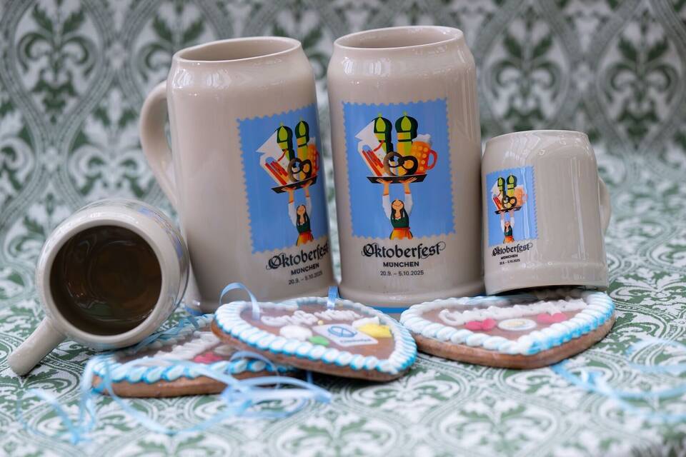 Vorstellung des offiziellen Wiesn-Maßkrugs