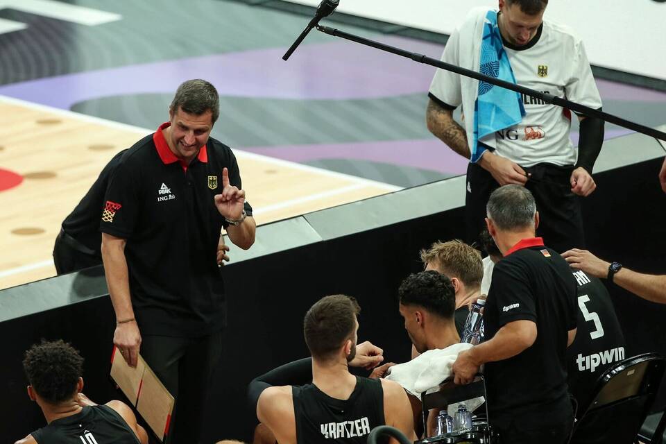 Die deutschen Basketballer Die deutschen Basketballer