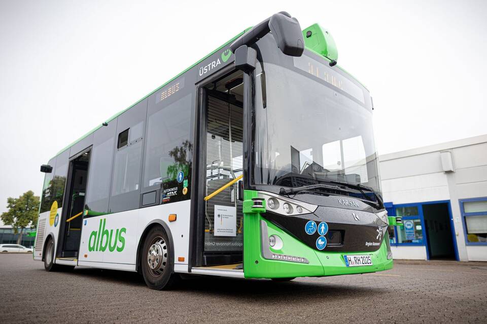 Start des ersten autonomen Linienbusses in Burgdorf Start des ersten autonomen Linienbusses in Burgdorf