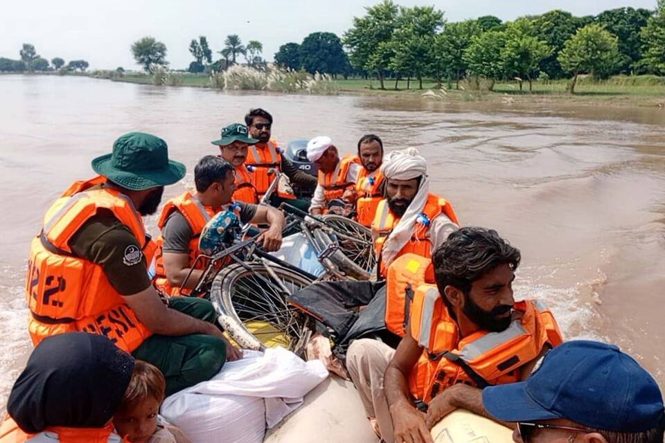 Überschwemmung in Pakistan Überschwemmung in Pakistan