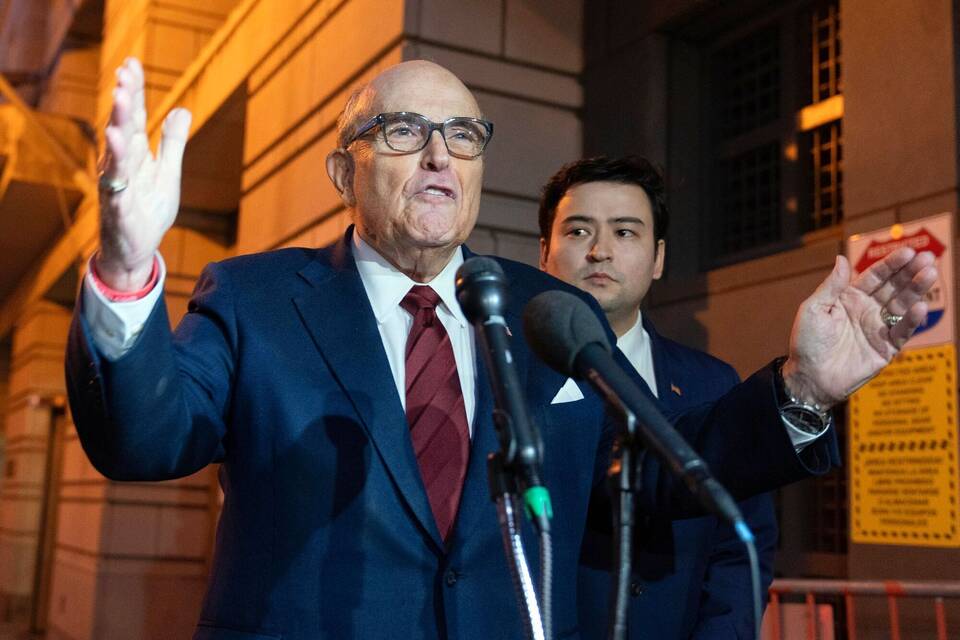 Giuliani vor Gericht wegen Falschaussage nach Wahl 2020 Giuliani vor Gericht wegen Falschaussage nach Wahl 2020
