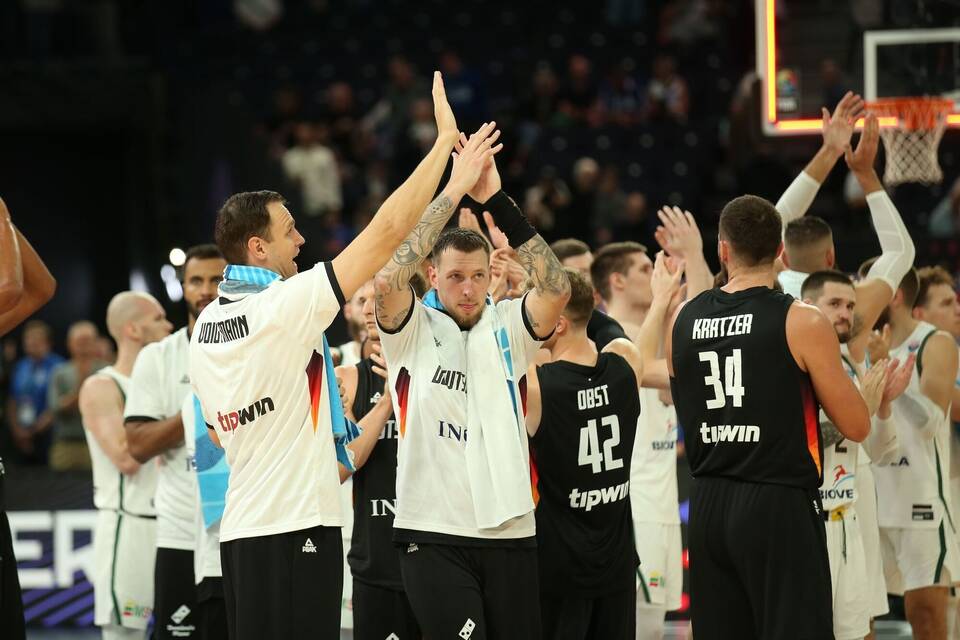 Basketball-EM in Finnland, Litauen - Deutschland Basketball-EM in Finnland, Litauen - Deutschland