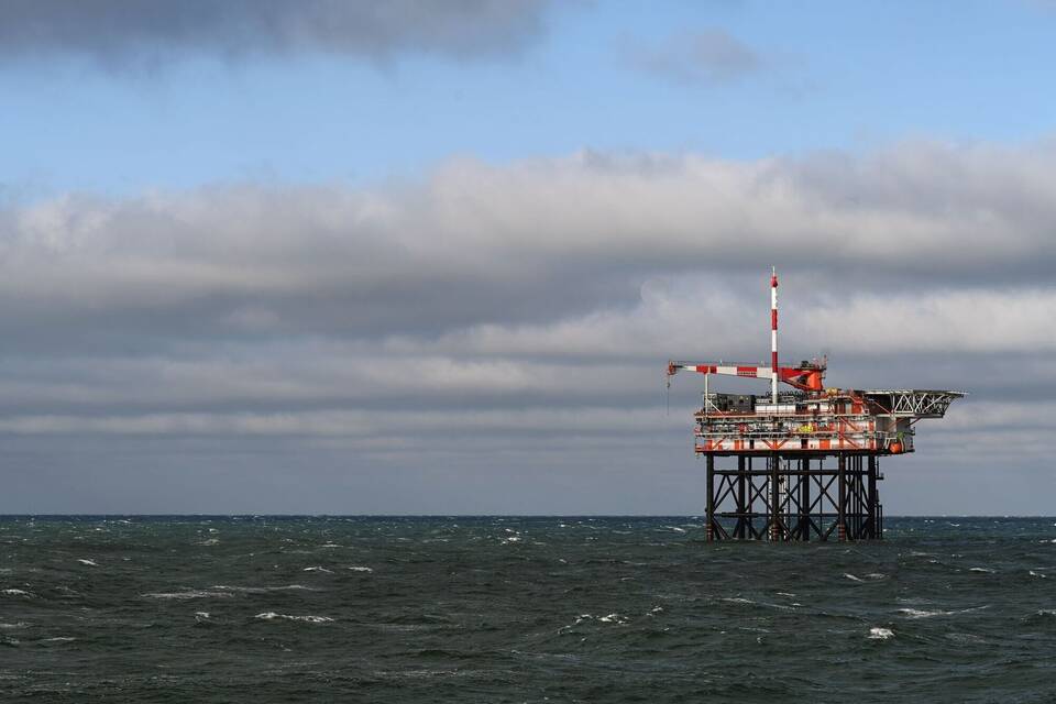 Erdgasförderung vor Borkum Erdgasförderung vor Borkum