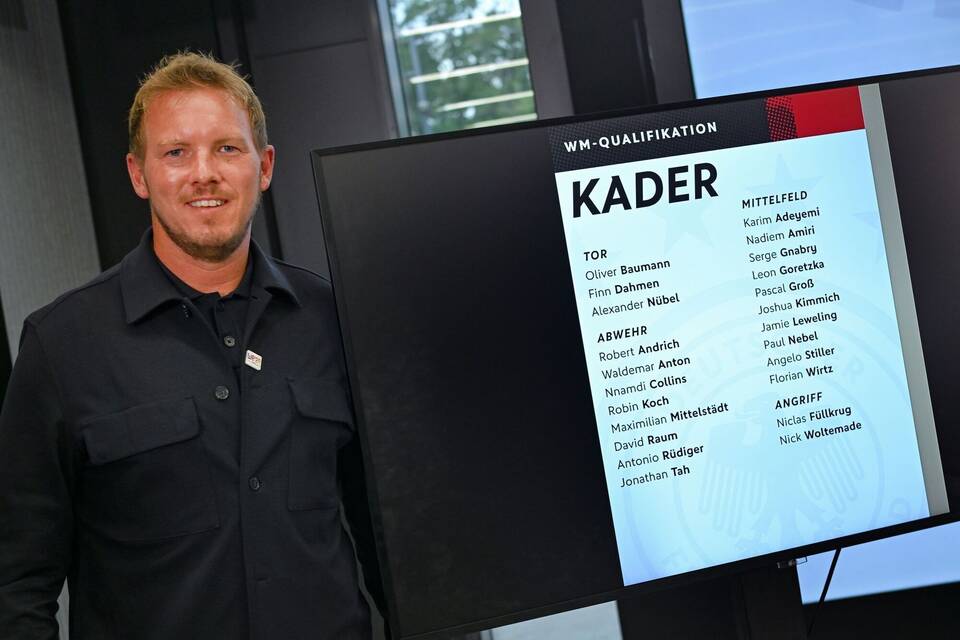 DFB-Pressekonferenz mit Julian Nagelsmann DFB-Pressekonferenz mit Julian Nagelsmann