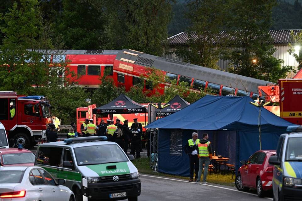 Zugunglück in Garmisch-Partenkirchen Zugunglück in Garmisch-Partenkirchen