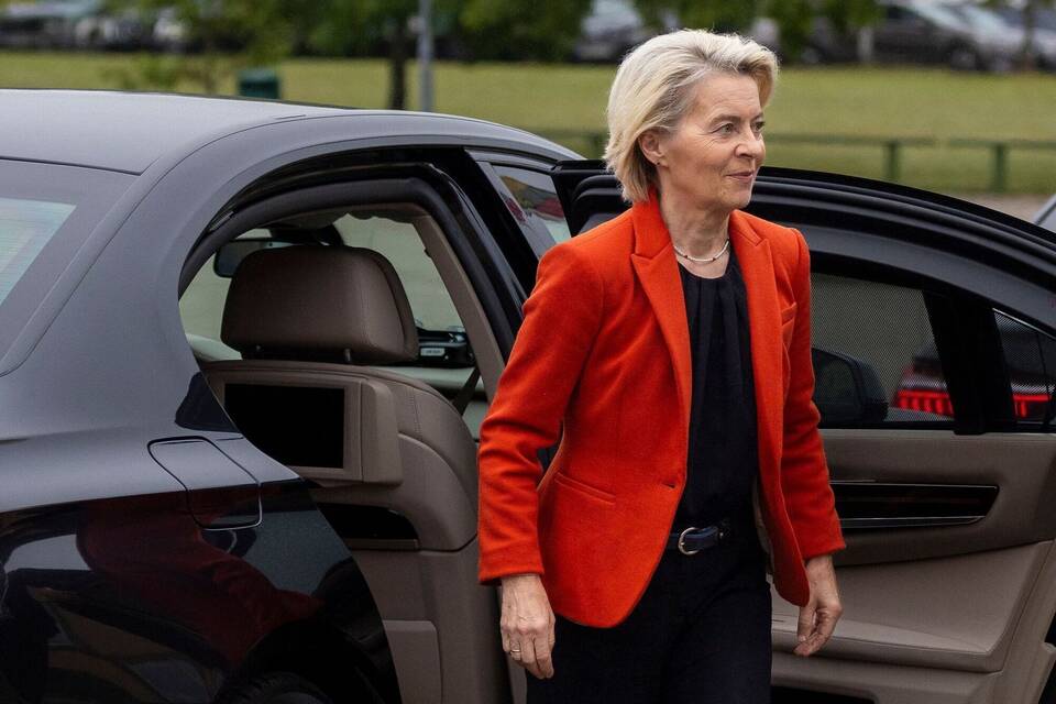 Von der Leyen in Litauen Von der Leyen in Litauen