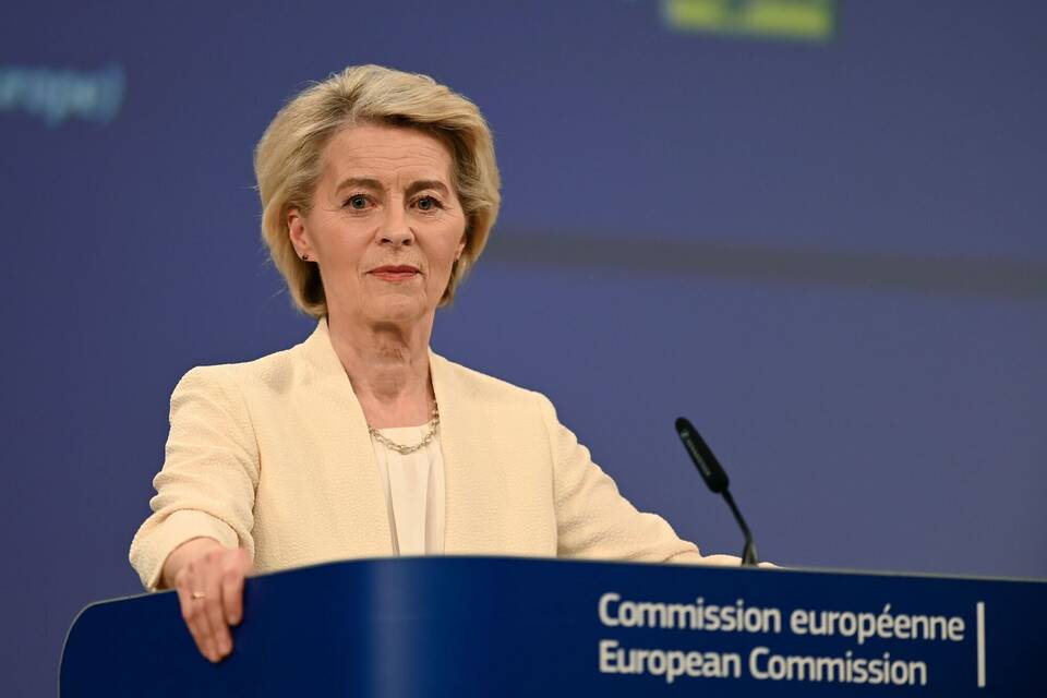 EU-Kommissionspräsidentin von der Leyen EU-Kommissionspräsidentin von der Leyen