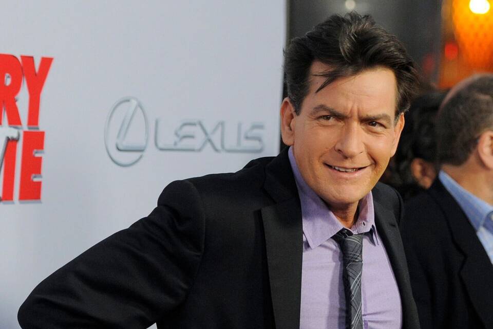 US-Schauspieler Charlie Sheen US-Schauspieler Charlie Sheen