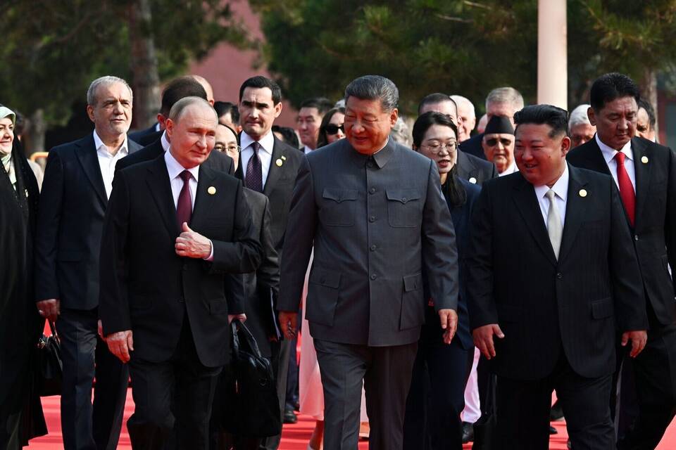Militärparade in Peking