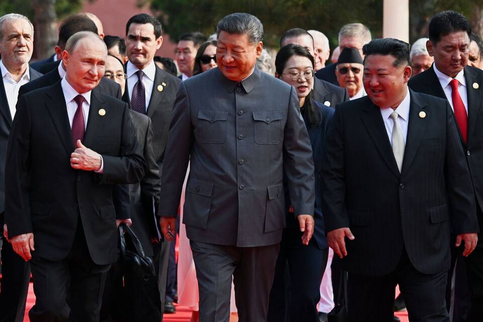 Militärparade in Peking