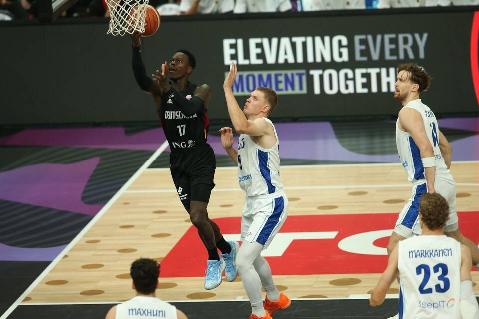 Basketball-EM - Finnland - Deutschland Basketball-EM - Finnland - Deutschland