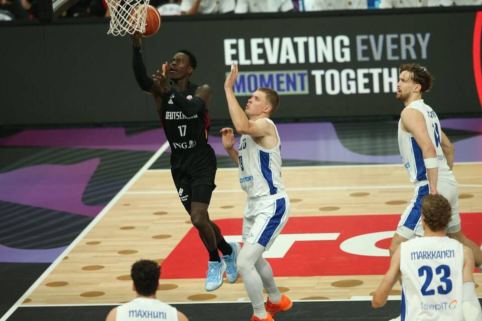 Basketball-EM - Finnland - Deutschland Basketball-EM - Finnland - Deutschland