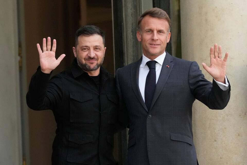 Ukrainischer Präsident Selenskyj in Paris Ukrainischer Präsident Selenskyj in Paris