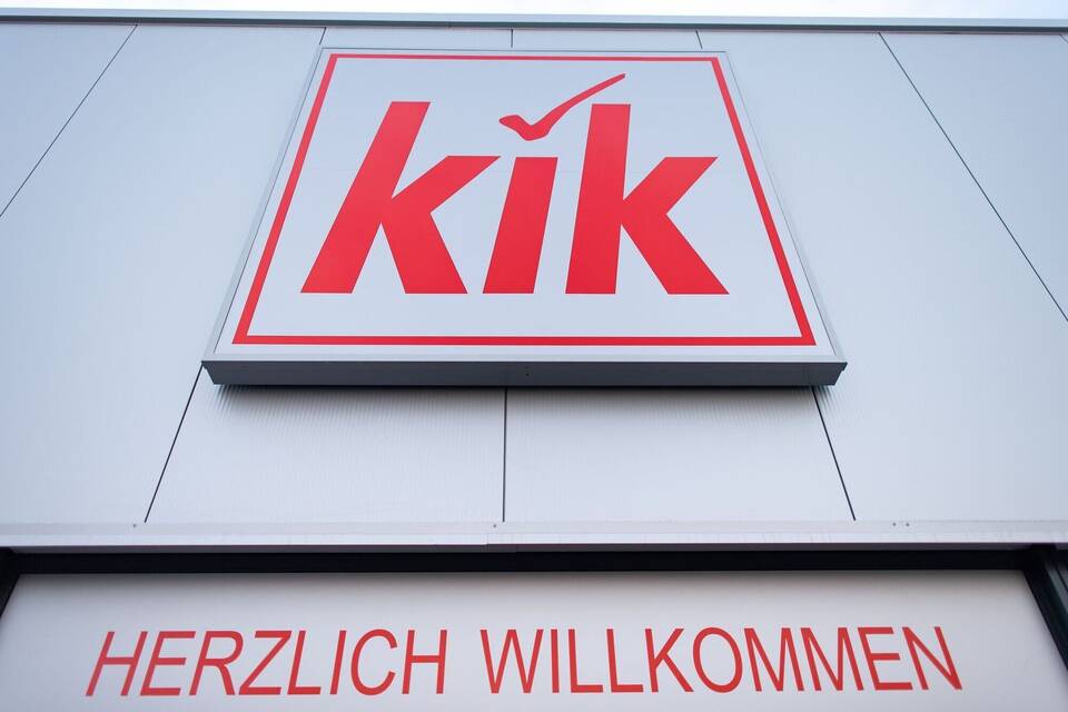 Logo des Textildiscounters Kik Logo des Textildiscounters Kik