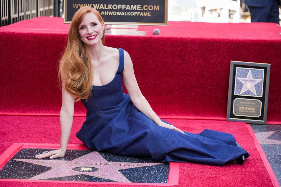 «Walk Of Fame»-Stern für Jessica Chastain «Walk Of Fame»-Stern für Jessica Chastain