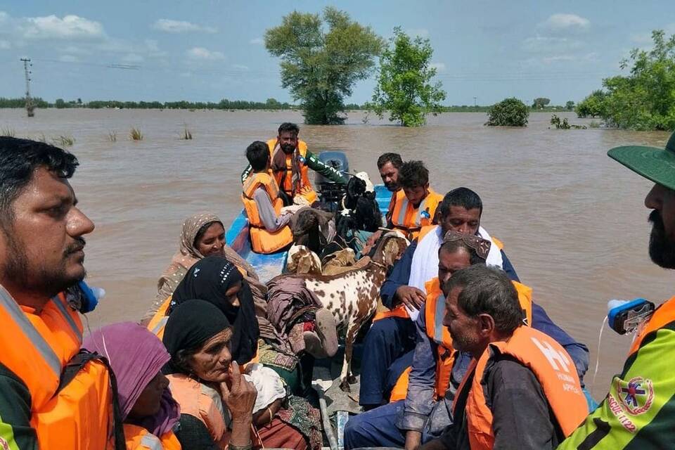 Überschwemmungen in Pakistan Überschwemmungen in Pakistan