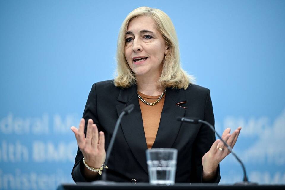 Bundesgesundheitsministerin zu Finanzentwicklung der GKV