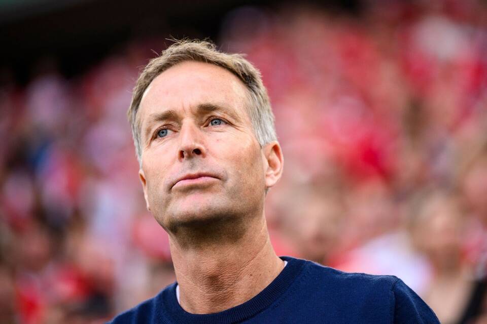 Trainer Kasper Hjulmand Trainer Kasper Hjulmand
