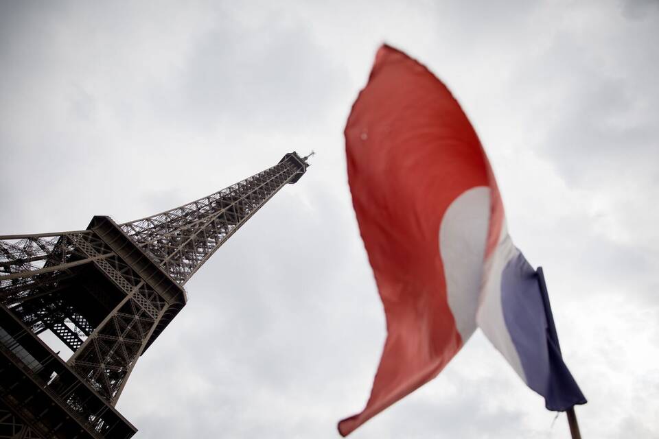Der Eiffelturm in Paris