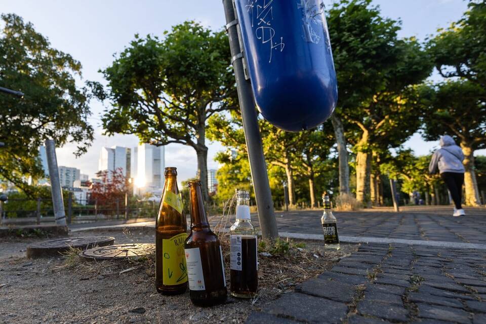 Glasflaschen in Frankfurt 