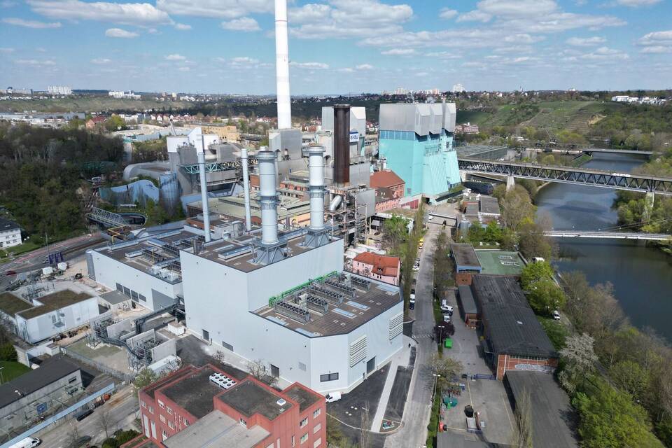 Neues wasserstofffähiges Gaskraftwerk der EnBW