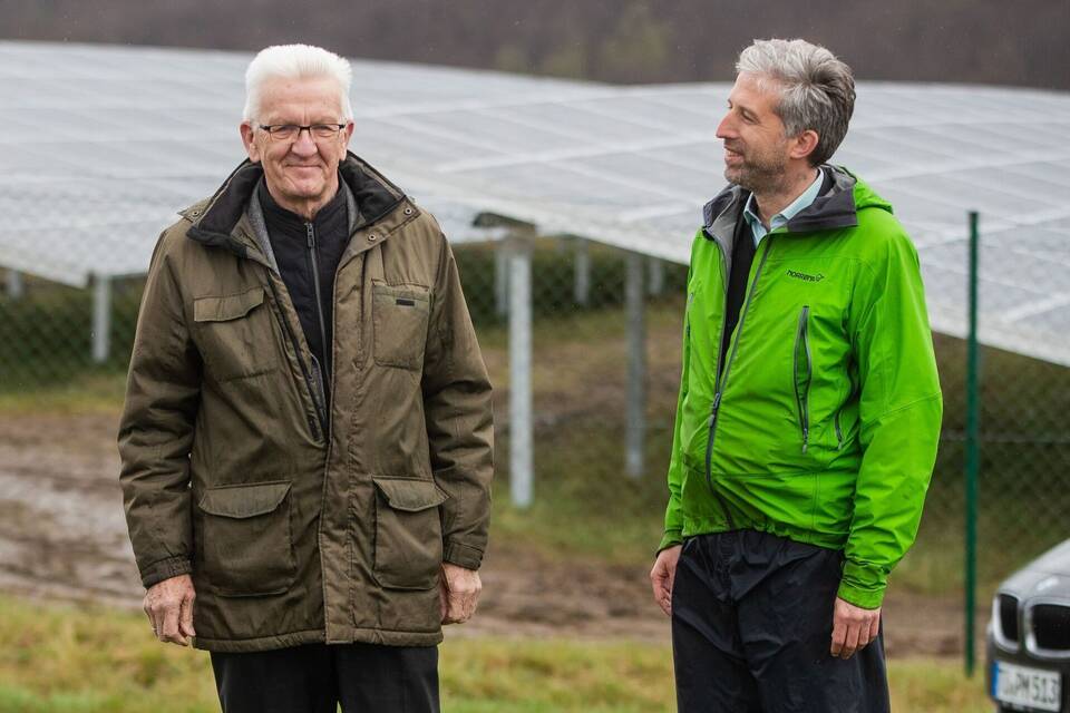 Baden-Württembergs Ministerpräsident Kretschmann in Tübingen