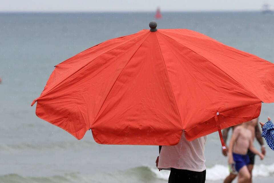 Regenwetter an der Ostsee Regenwetter an der Ostsee