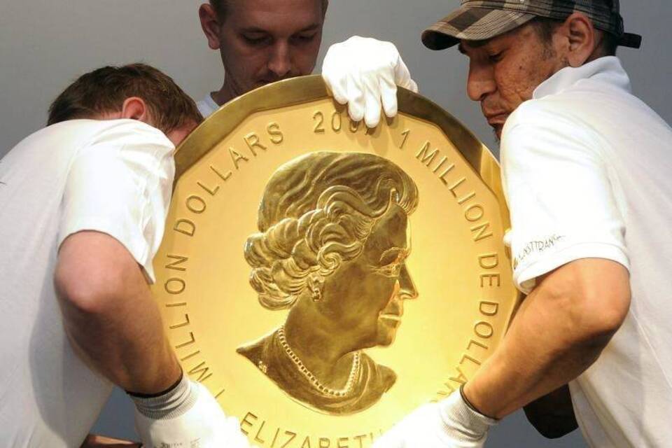 Größte Goldmünze der Welt
