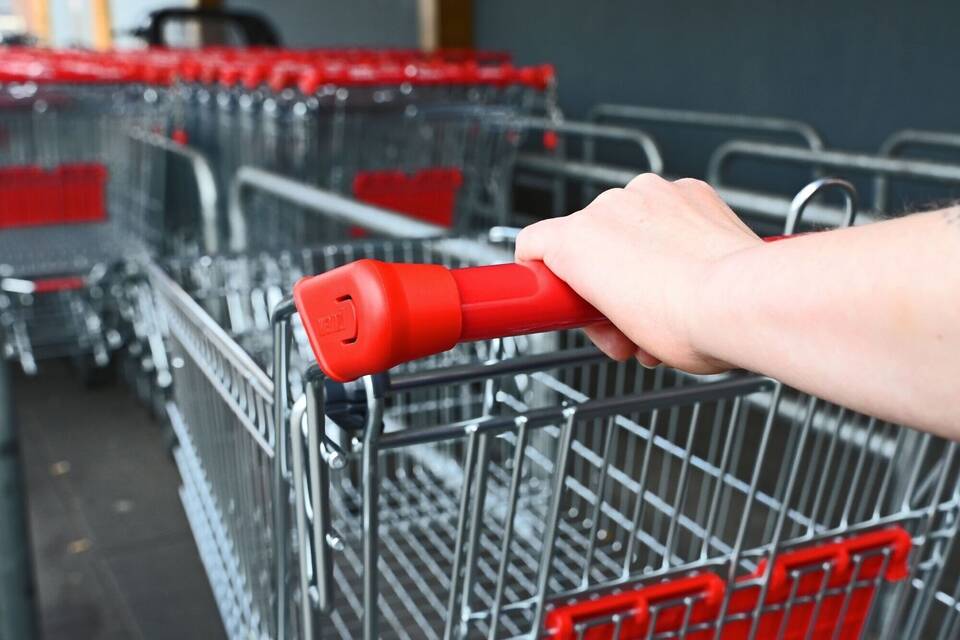 Einkaufswagen (Symbolbild)