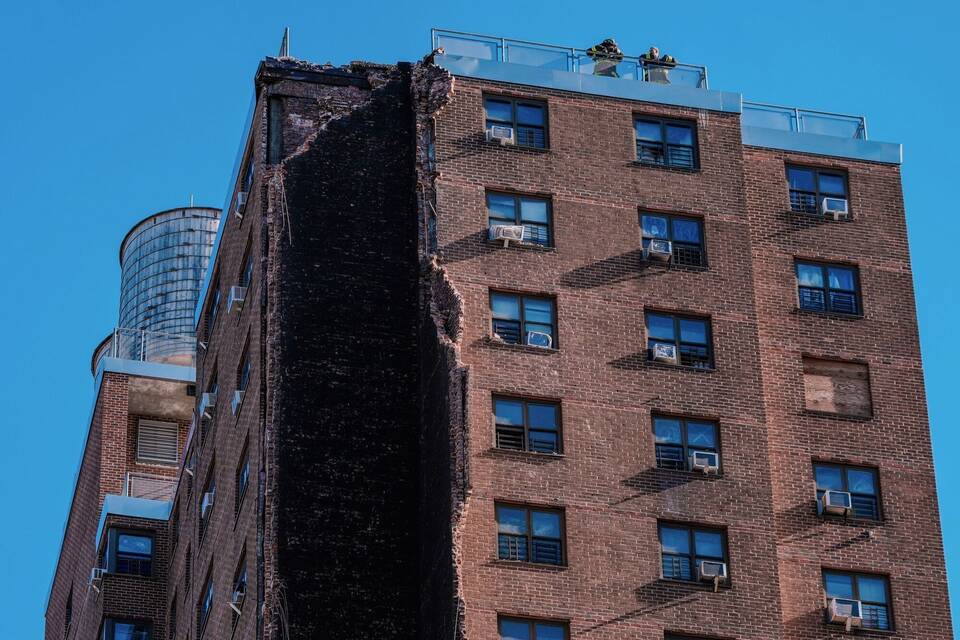 Gebäudeeinsturz in New York